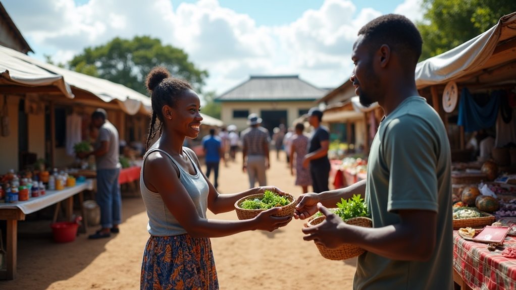 barter systems aid disaster recovery