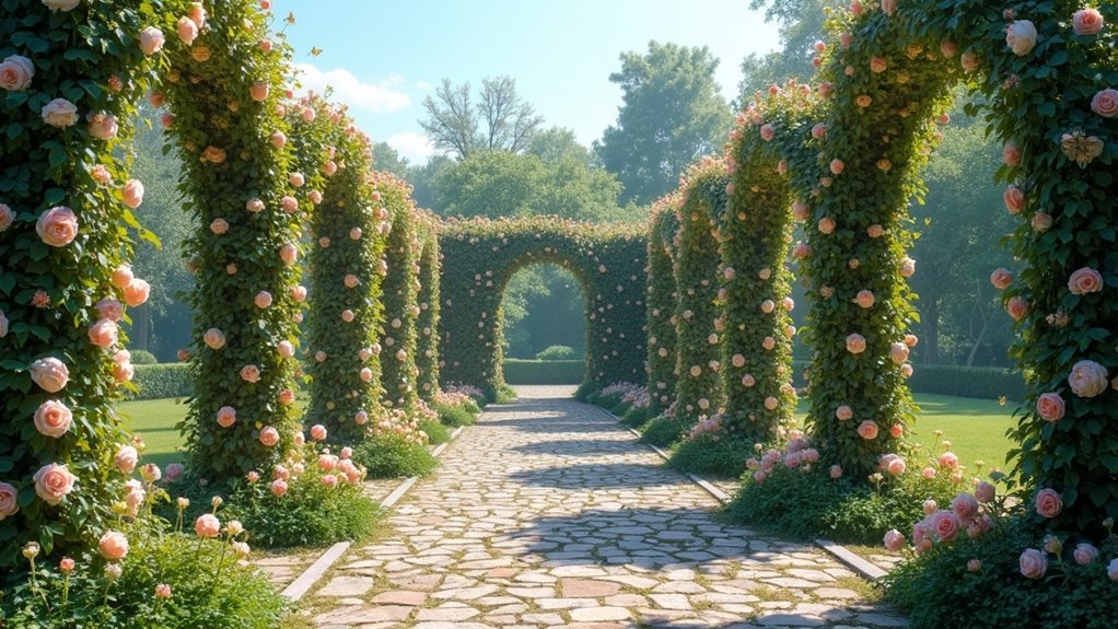garden arches for aesthetics