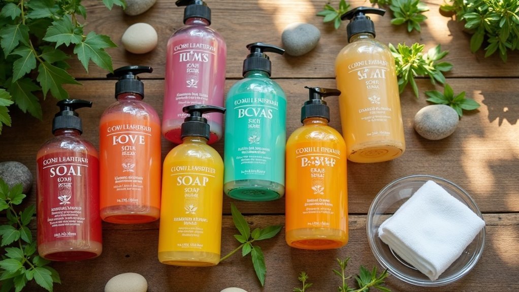 natural liquid soap options