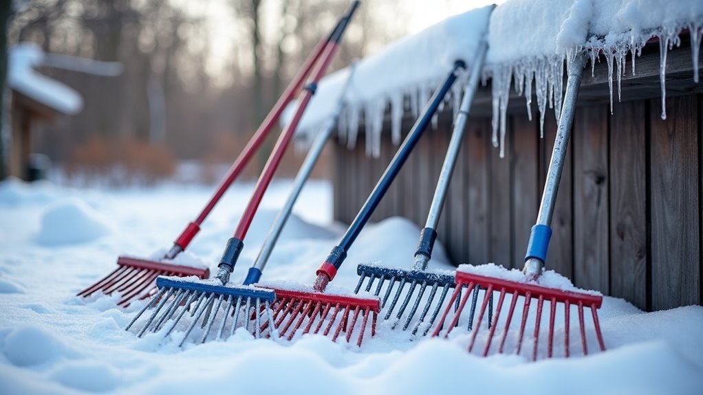 roof rakes for winter safety
