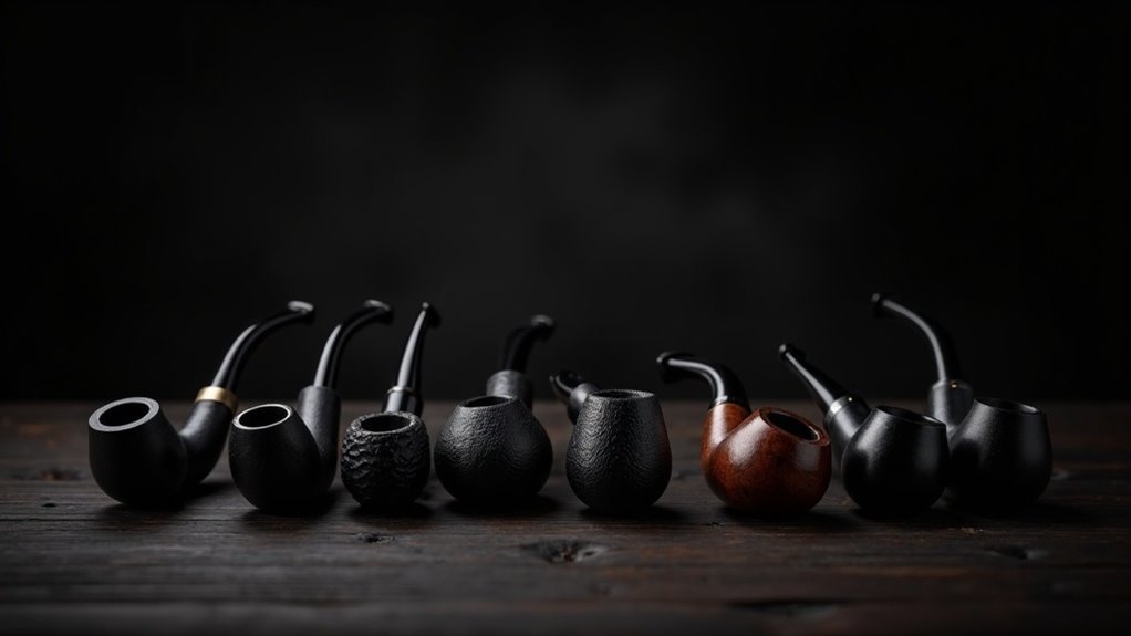 stylish durable black pipes